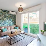 L44 1bdr Flat 10mins Walk To Port/balcon, Parking, Ac Ницца