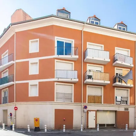 L44 1bdr Flat 10mins Walk To Port/balcon, Parking, Ac Ницца